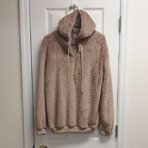 ❄️SHERPA, Women's Pullover Hoodie Jacket/Sweatshirt Size 3X SEE DESCRIPTION NWOT